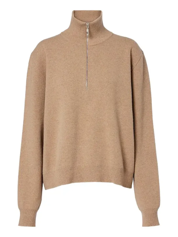 RÓHE Róhe Wool-blend half-zip sweater