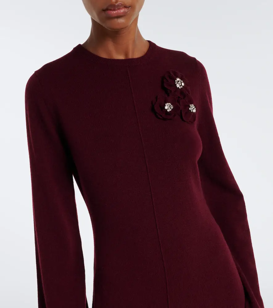 Jardin des Orangers Embellished wool and cashmere sweater dress | Thumbnail 5 Jardin des Orangers Embellished wool and cashmere sweater dress | Thumbnail 5