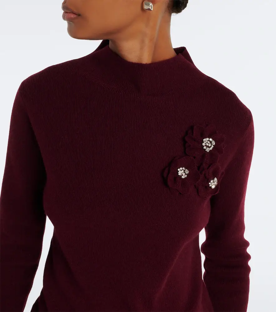 Jardin des Orangers Embellished wool and cashmere sweater | Thumbnail 5