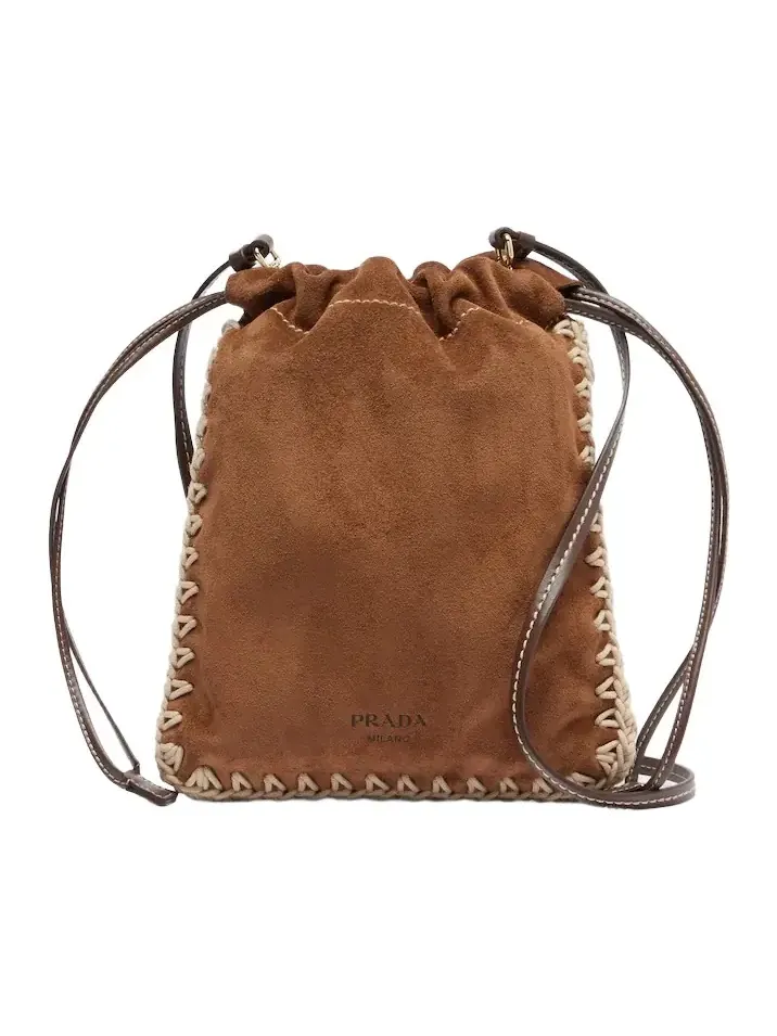 Suede phone pouch Suede phone pouch