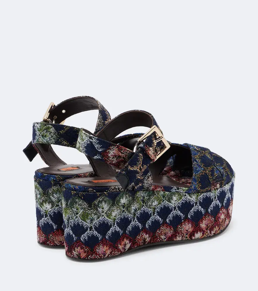 Missoni Julia lamé platform sandals | Thumbnail 2 Missoni Julia lamé platform sandals | Thumbnail 2