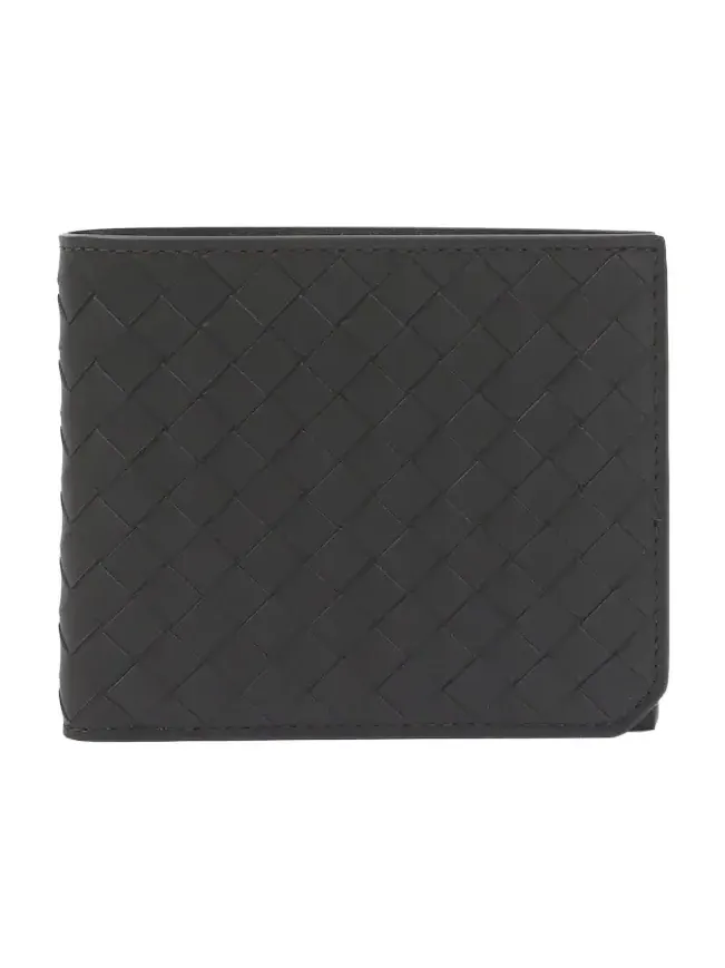 Intrecciato Small leather wallet