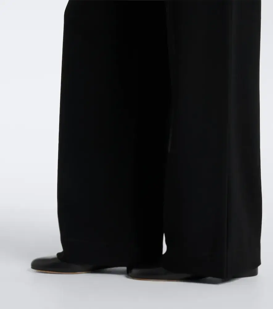 LESET Arielle crêpe wide-leg pants | Thumbnail 4 LESET Arielle crêpe wide-leg pants | Thumbnail 4