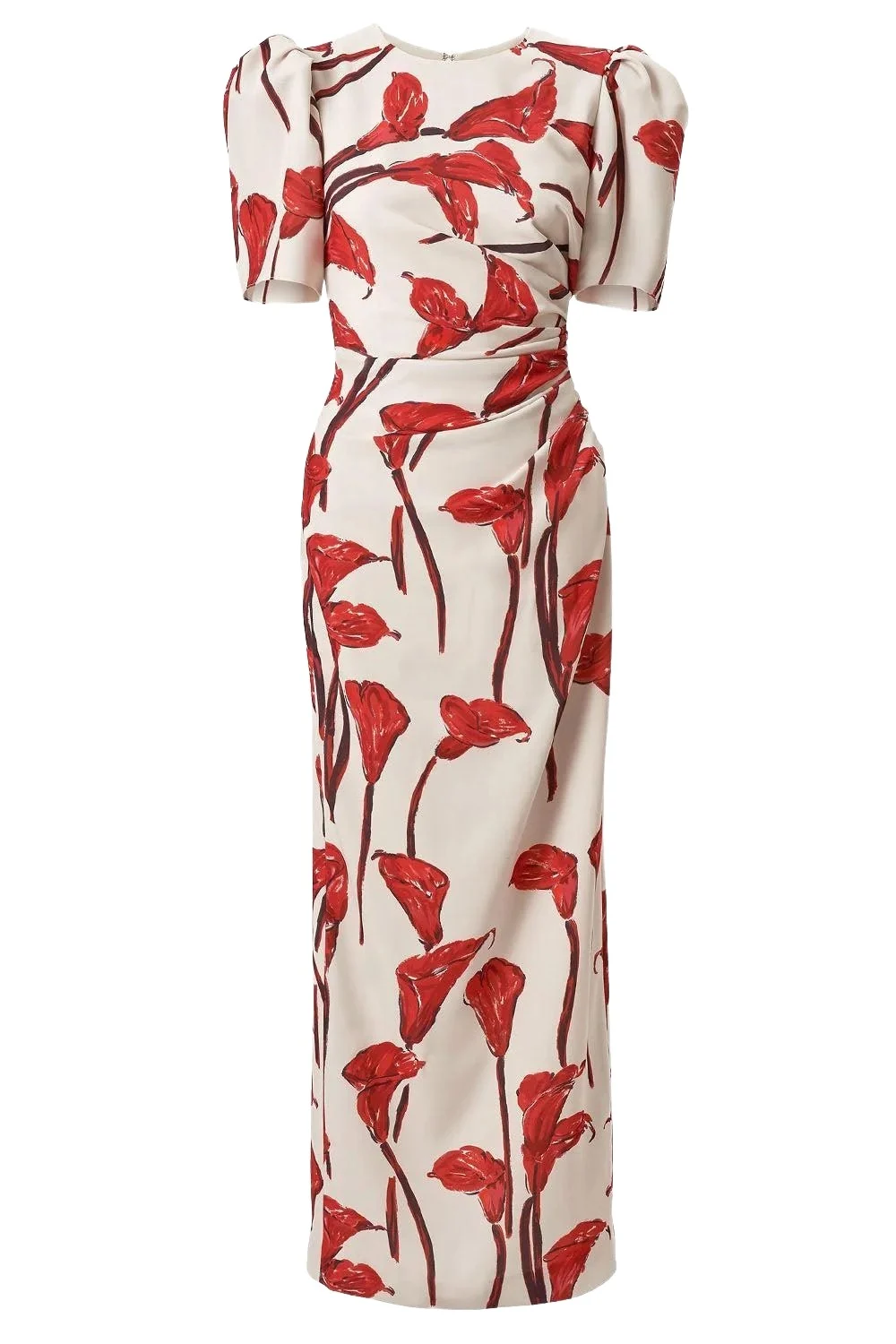 Short Sleeve Ankle Length Dress