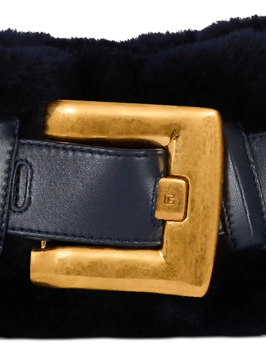 Balmain Mini Anthem bag in shearling | Thumbnail 5 Balmain Mini Anthem bag in shearling | Thumbnail 5