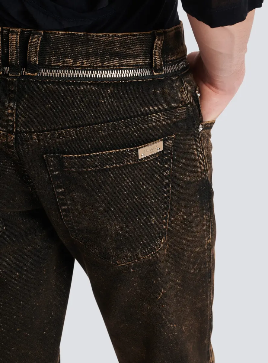 Balmain Slim-fit jeans with zipped belt | Thumbnail 7 Balmain Slim-fit jeans with zipped belt | Thumbnail 7