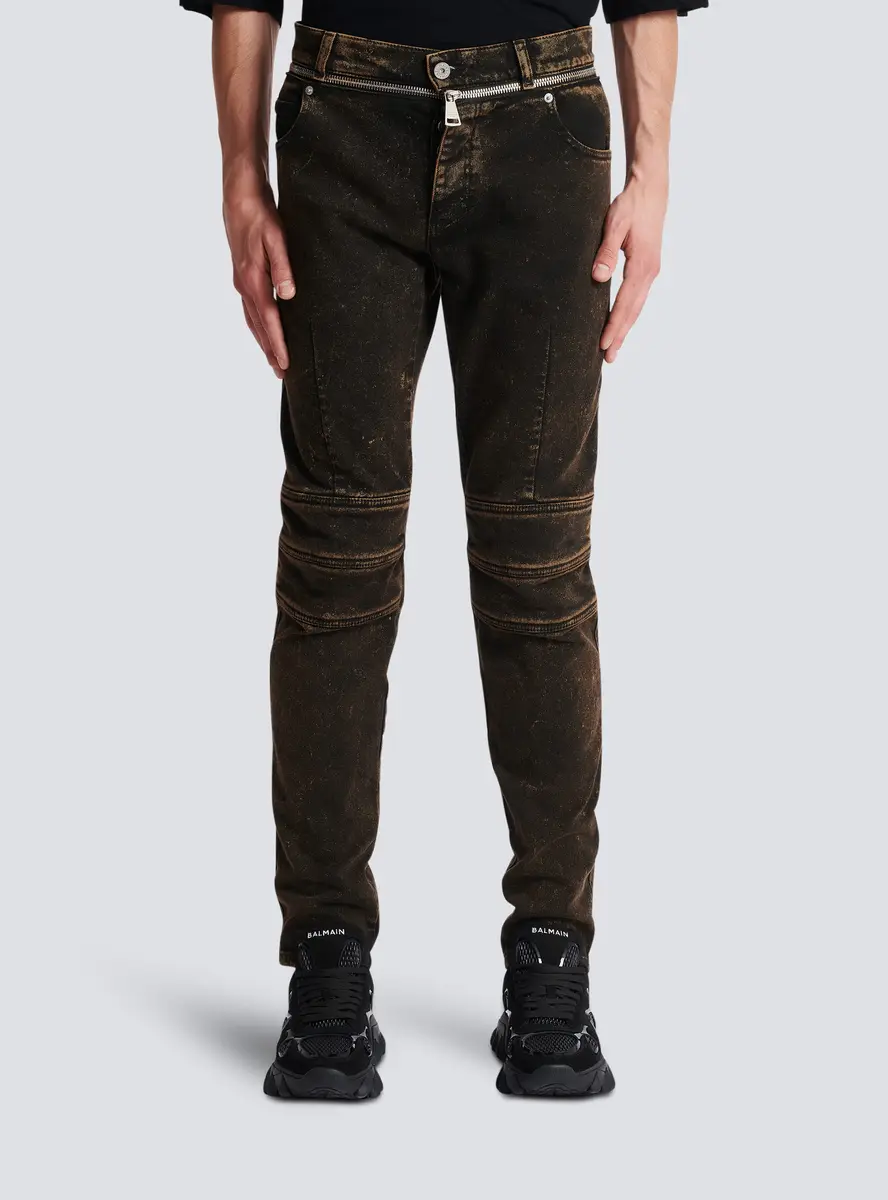 Balmain Slim-fit jeans with zipped belt | Thumbnail 8 Balmain Slim-fit jeans with zipped belt | Thumbnail 8