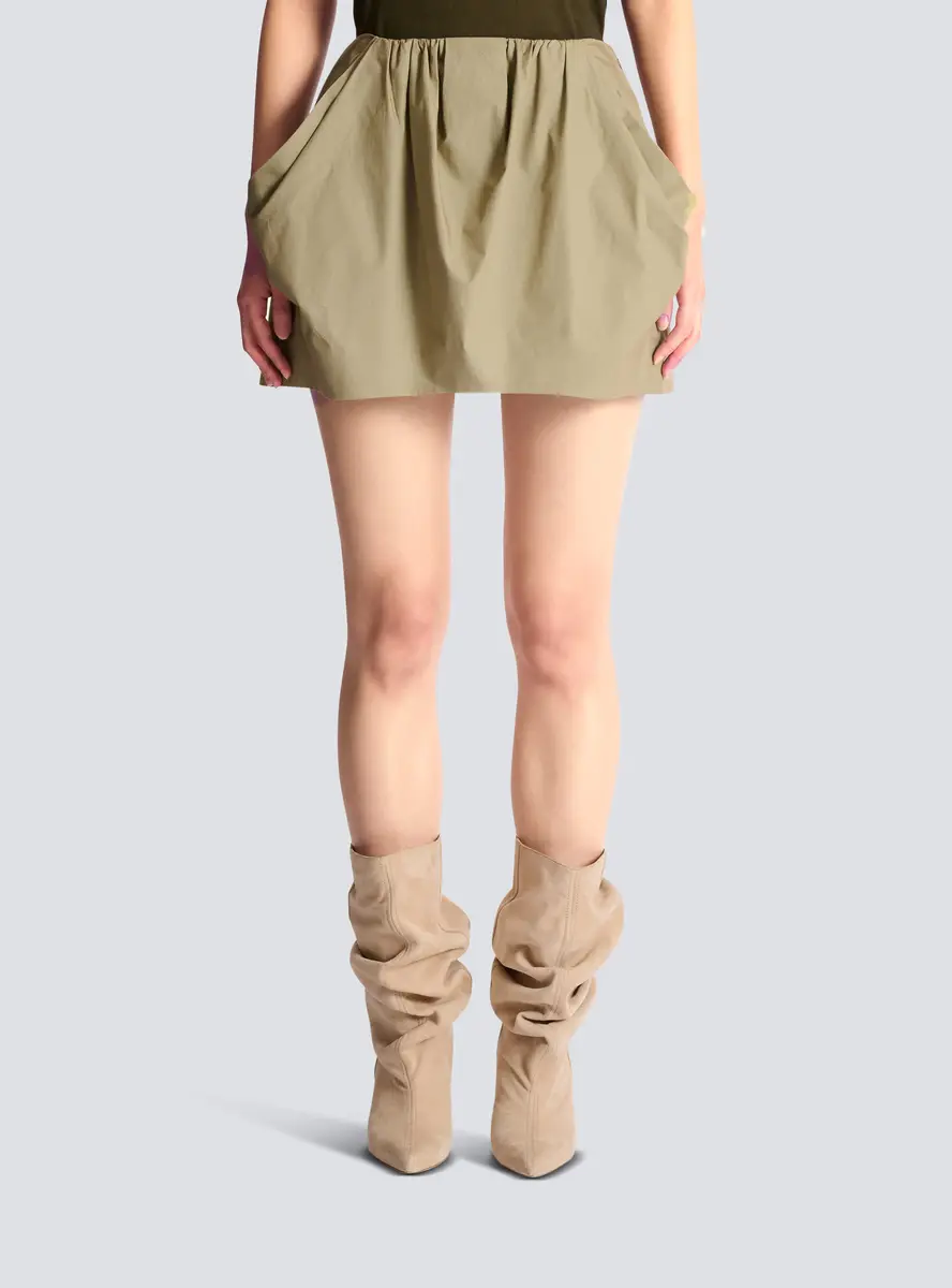 Balmain Cotton poplin balloon skirt | Thumbnail 7 Balmain Cotton poplin balloon skirt | Thumbnail 7