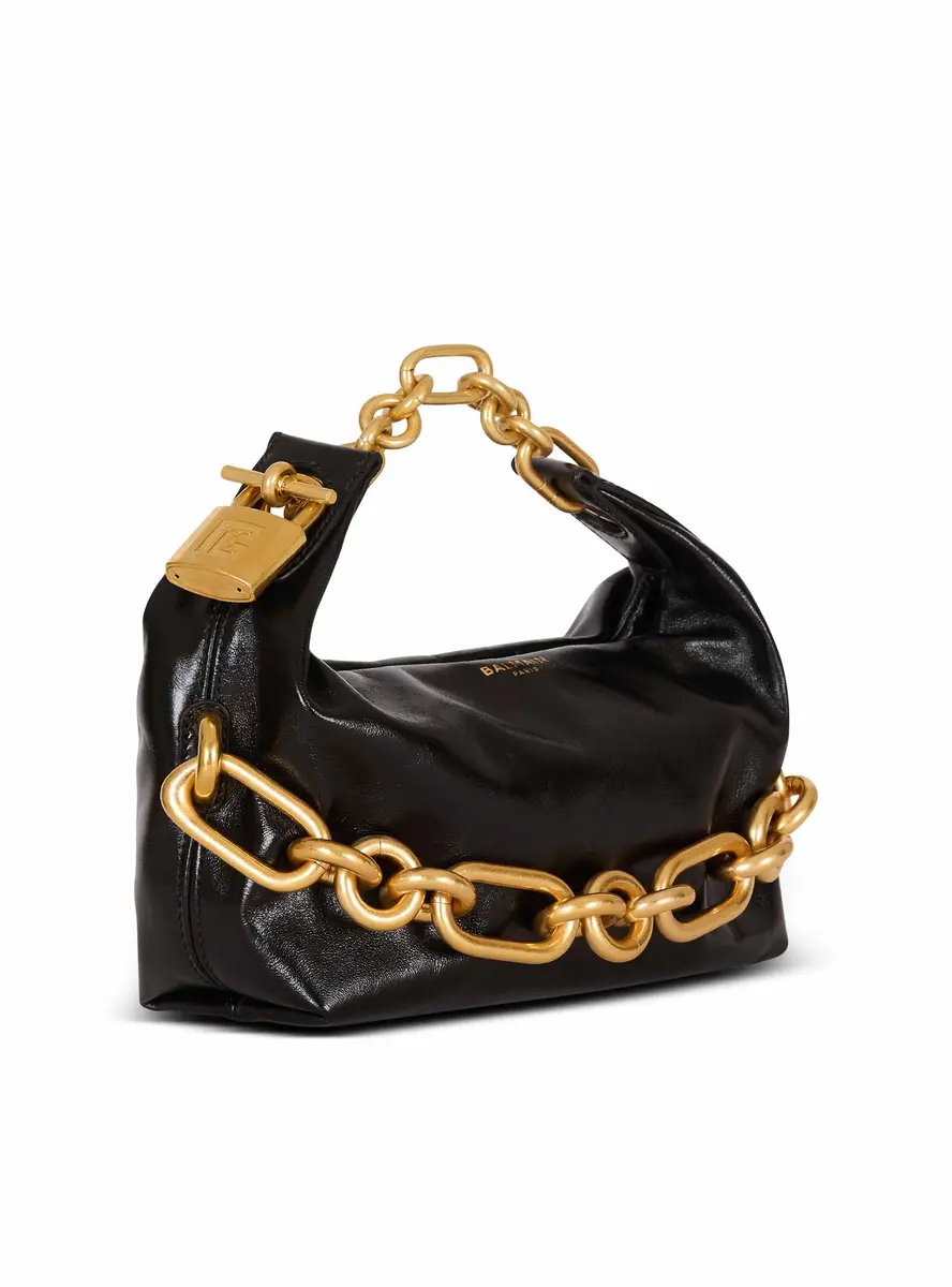 Balmain Mini Sync bag in calfskin leather | Thumbnail 3 Balmain Mini Sync bag in calfskin leather | Thumbnail 3