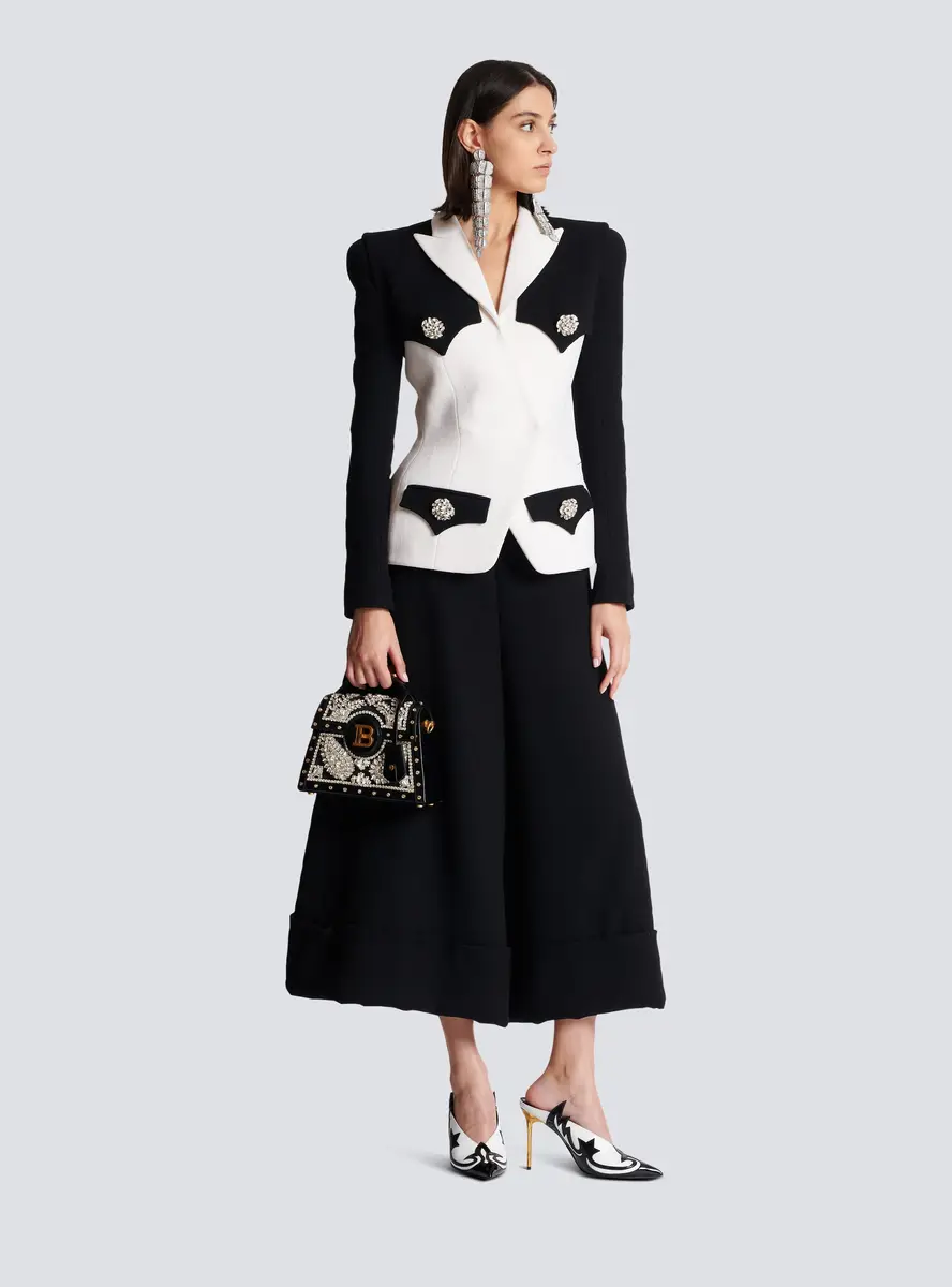 Balmain Double crepe jacket | Thumbnail 2 Balmain Double crepe jacket | Thumbnail 2