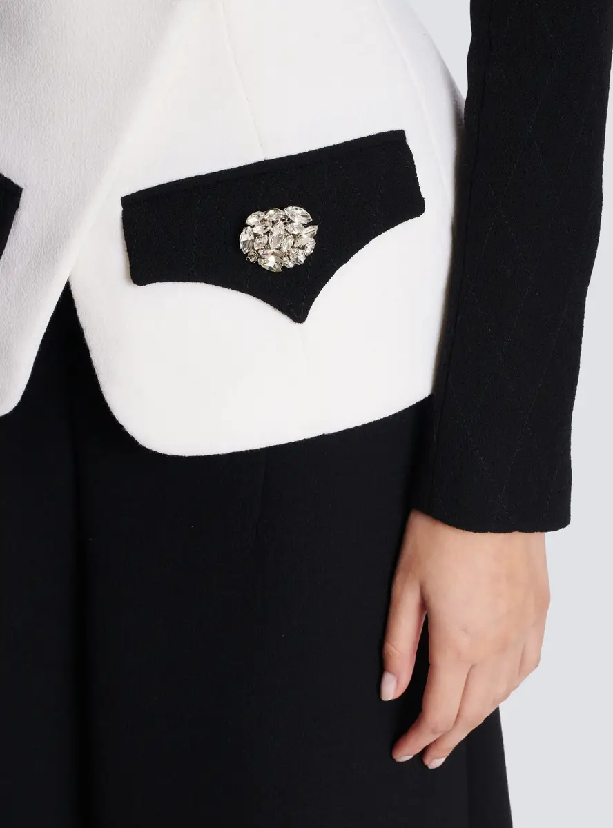 Balmain Double crepe jacket | Thumbnail 5 Balmain Double crepe jacket | Thumbnail 5