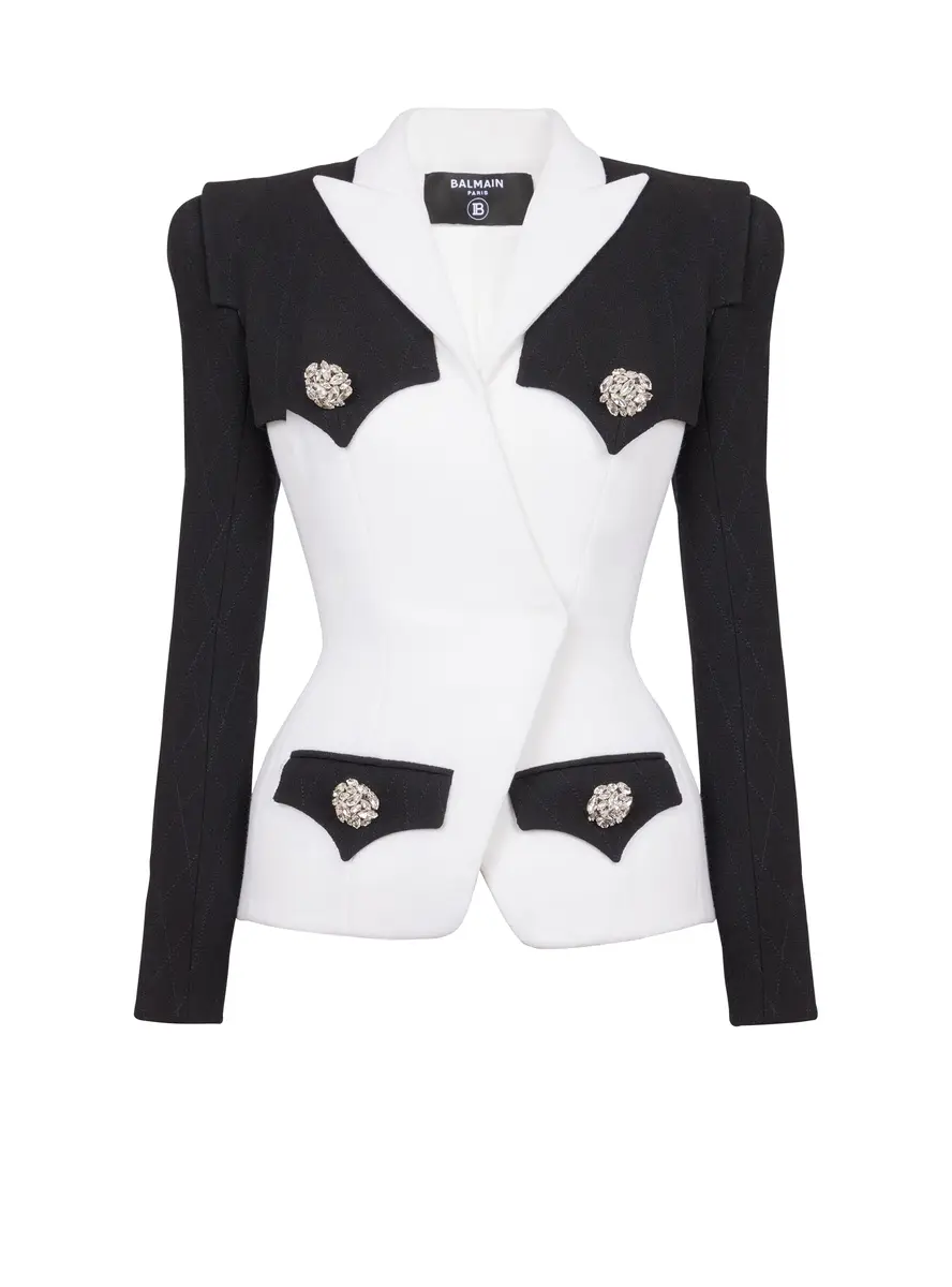 Balmain Double crepe jacket