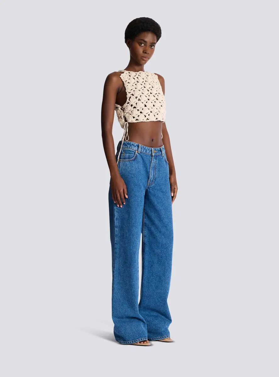 Balmain Crochet top | Thumbnail 3