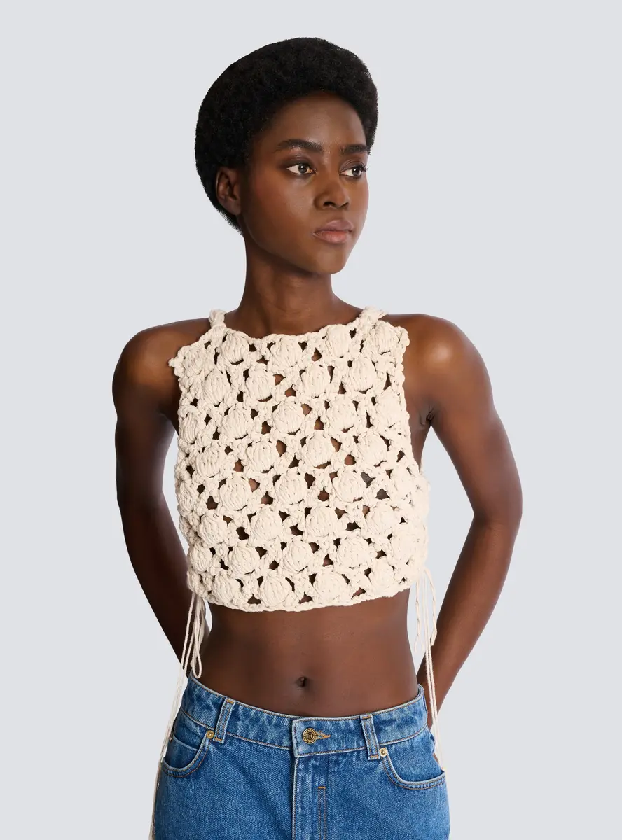Balmain Crochet top | Thumbnail 5