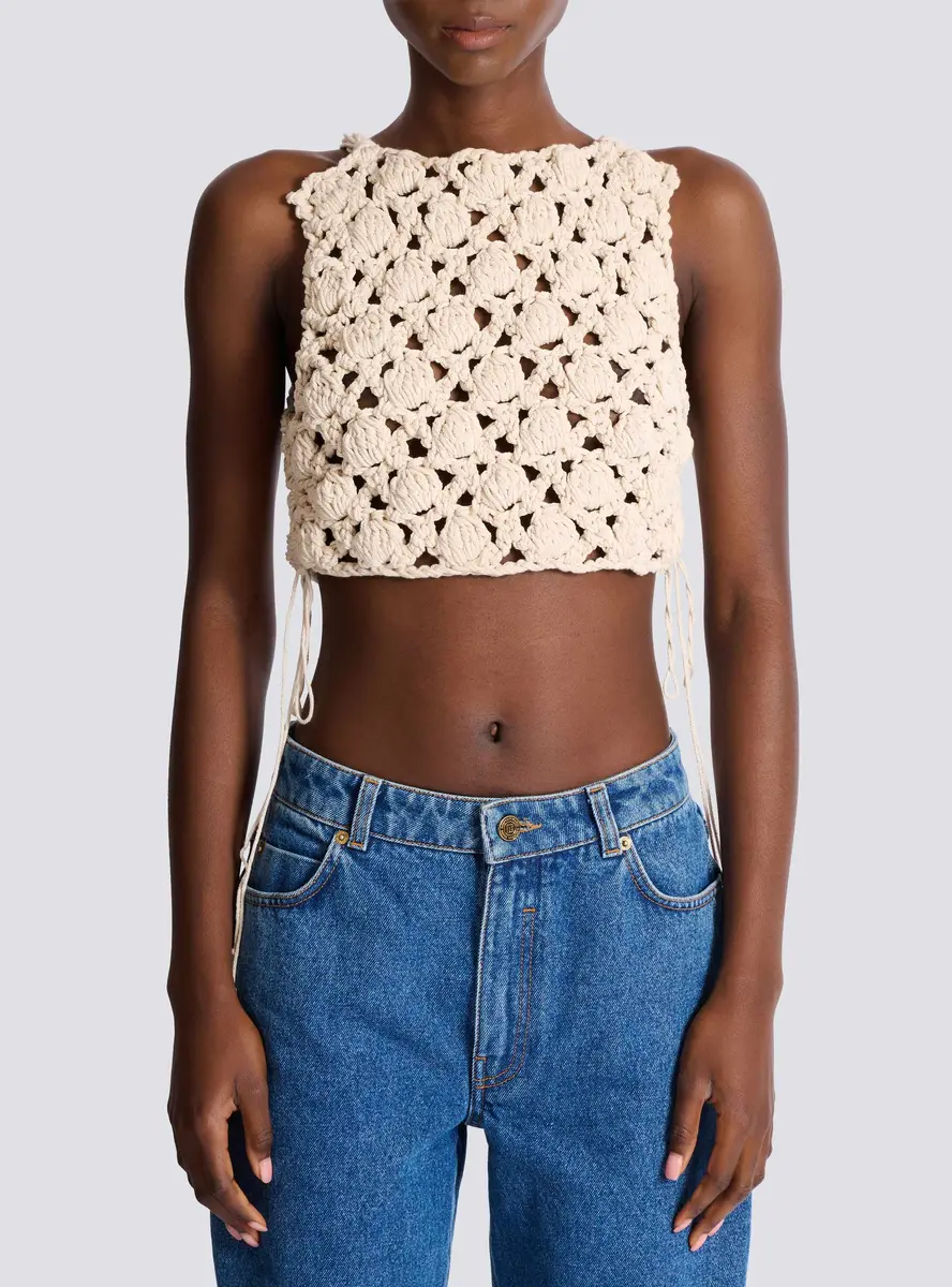 Balmain Crochet top | Thumbnail 7