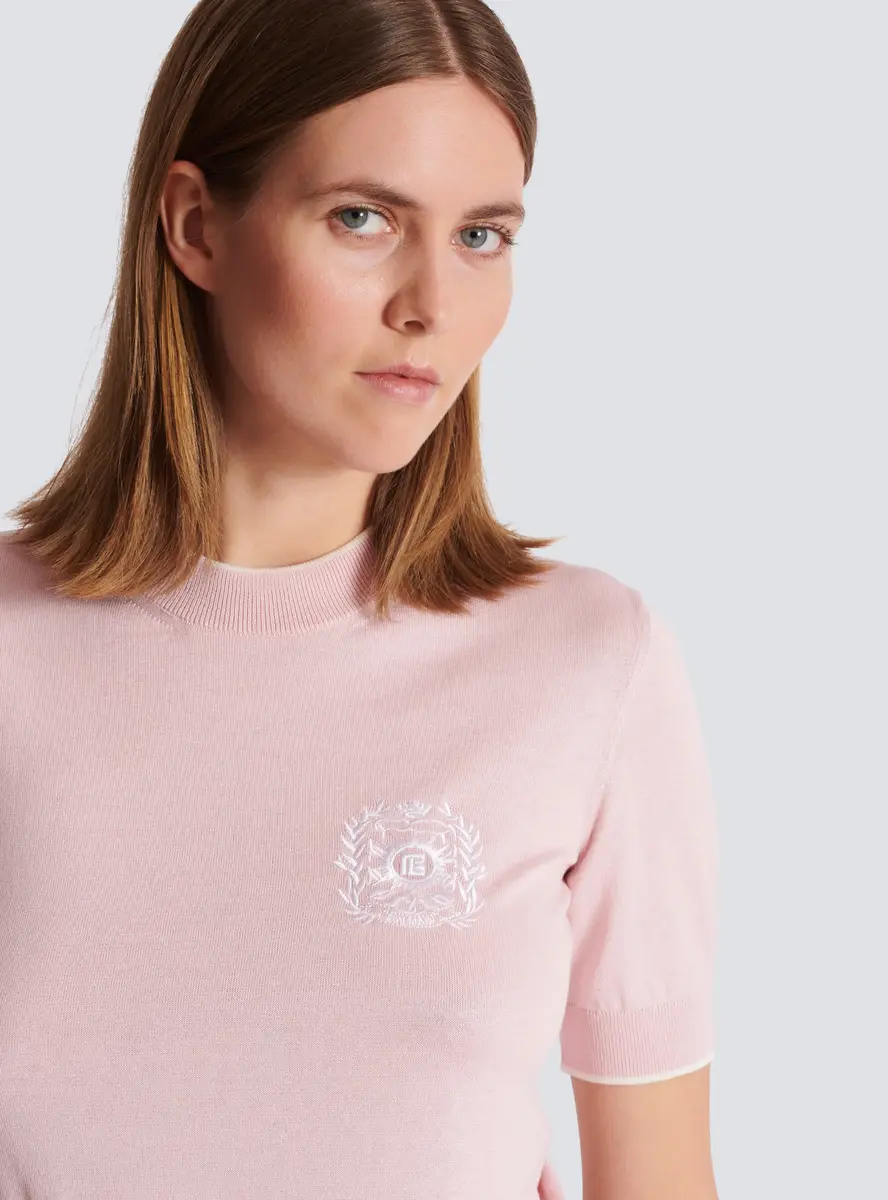 Balmain Emblème-embroidered knit top | Thumbnail 6 Balmain Emblème-embroidered knit top | Thumbnail 6