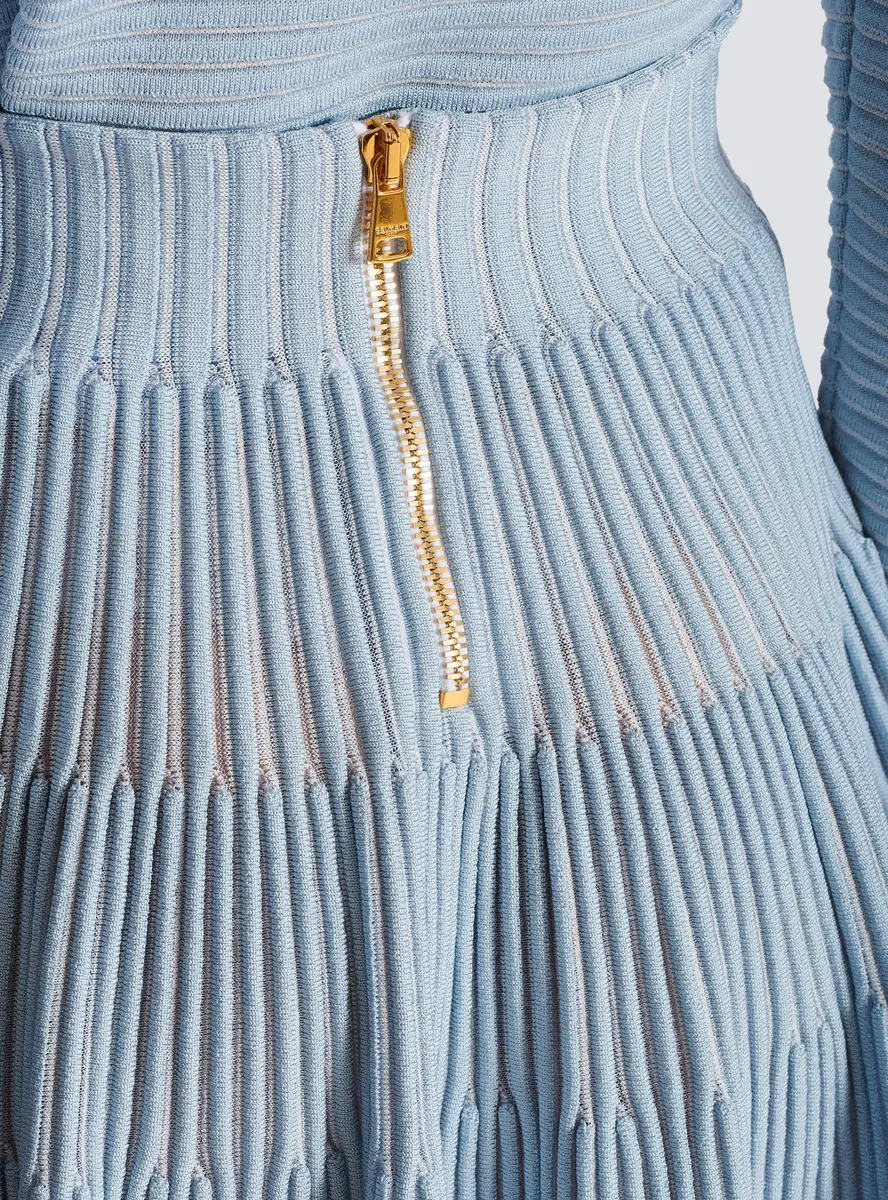 Balmain A-line textured knit skirt | Thumbnail 5 Balmain A-line textured knit skirt | Thumbnail 5