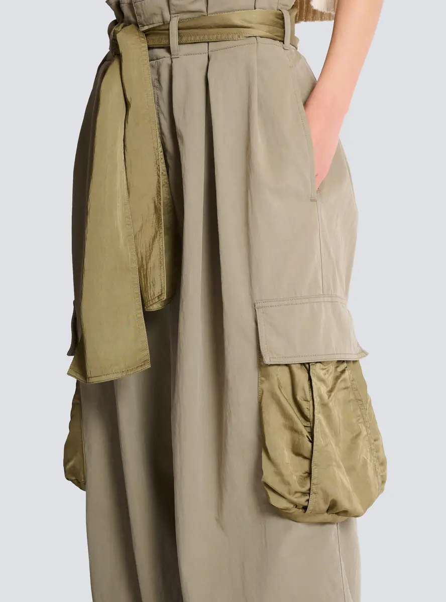 Balmain Cotton twill high-waisted trousers | Thumbnail 5 Balmain Cotton twill high-waisted trousers | Thumbnail 5