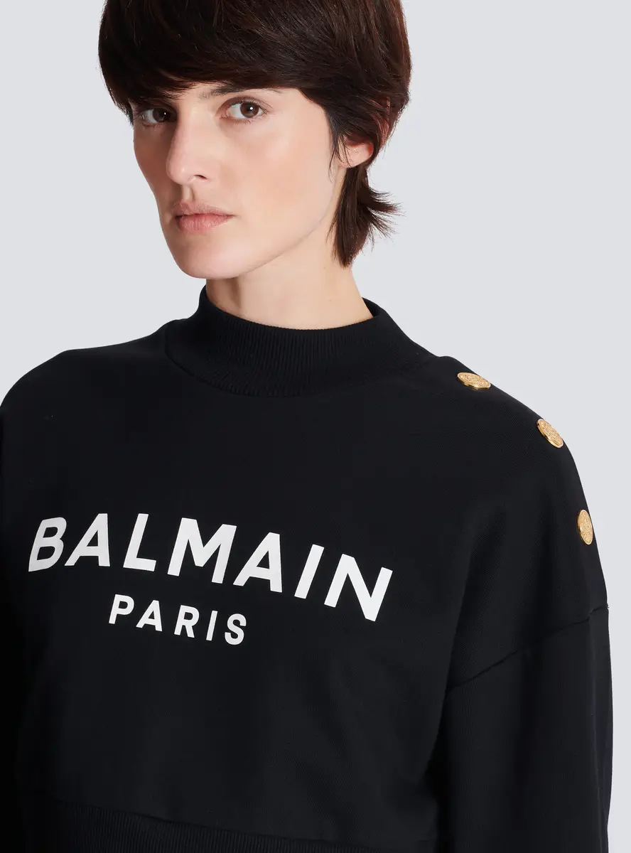 Balmain Printed Paris sweatshirt | Thumbnail 6 Balmain Printed Paris sweatshirt | Thumbnail 6