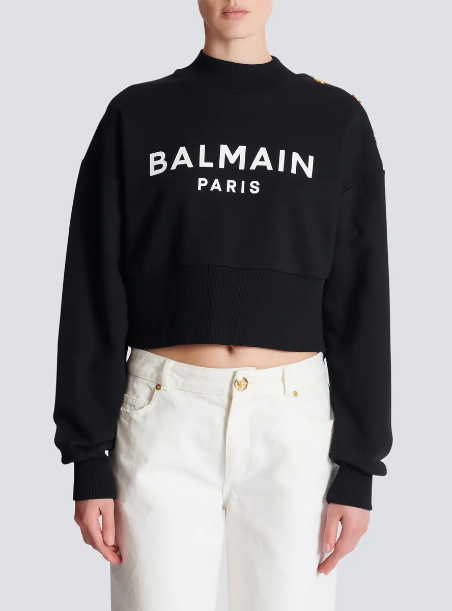 Balmain Printed Paris sweatshirt | Thumbnail 7 Balmain Printed Paris sweatshirt | Thumbnail 7