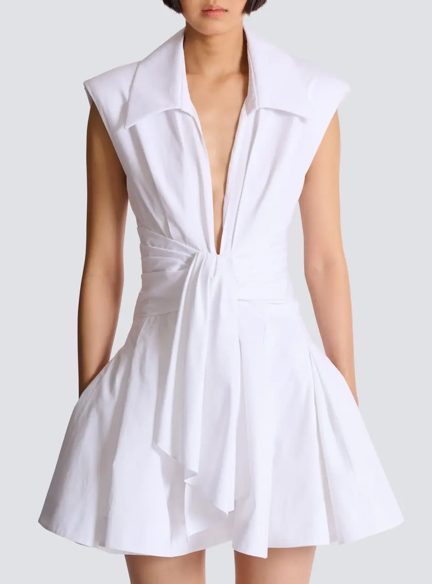 Balmain Cotton shirt dress | Thumbnail 7 Balmain Cotton shirt dress | Thumbnail 7