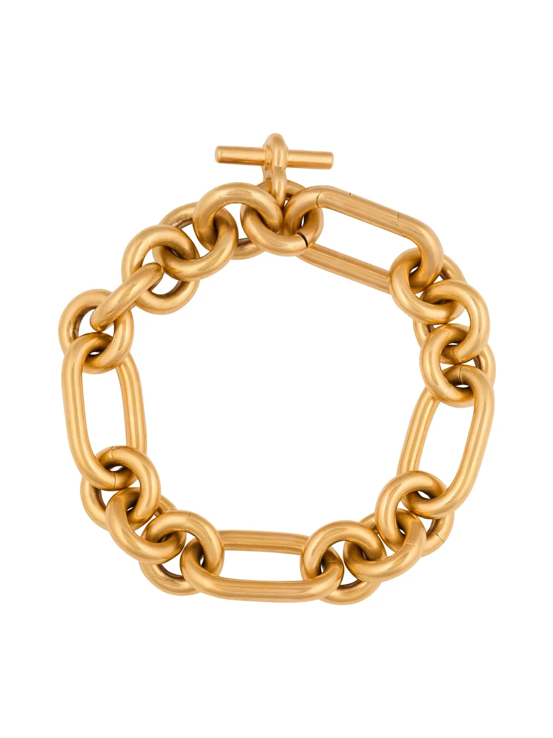 Sync brass chain bracelet