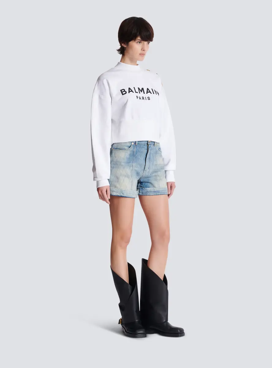 Balmain Printed Paris sweatshirt | Thumbnail 3 Balmain Printed Paris sweatshirt | Thumbnail 3