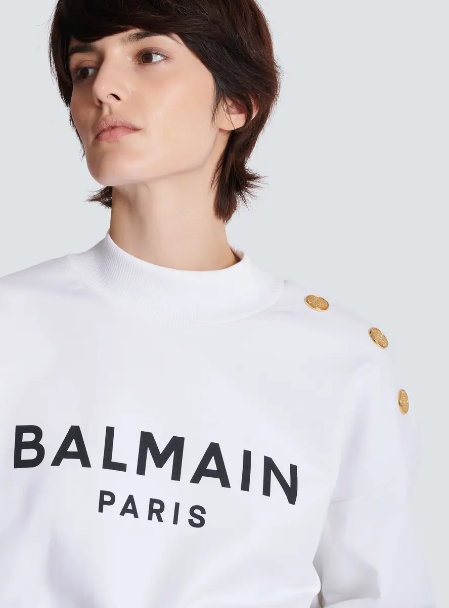 Balmain Printed Paris sweatshirt | Thumbnail 6 Balmain Printed Paris sweatshirt | Thumbnail 6