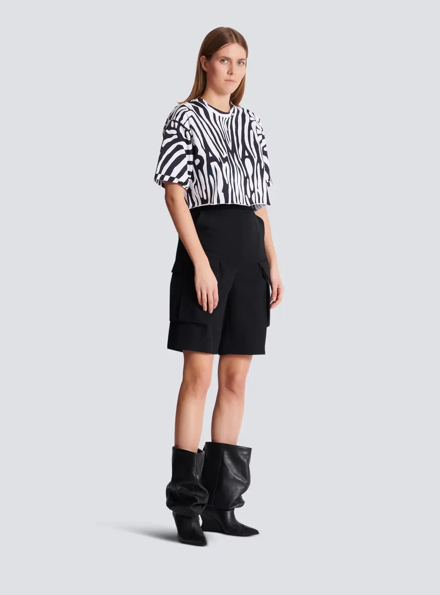 Balmain Zebra T-shirt | Thumbnail 3 Balmain Zebra T-shirt | Thumbnail 3
