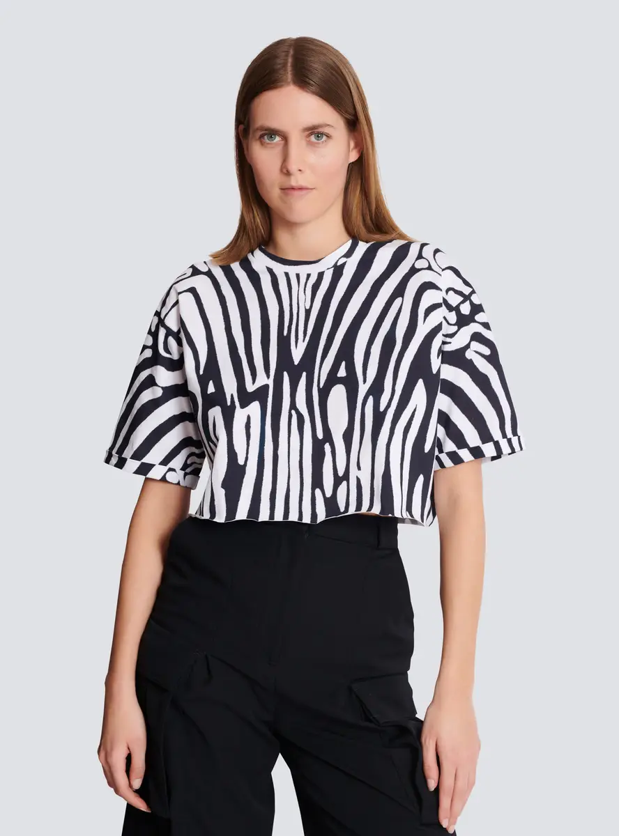 Balmain Zebra T-shirt | Thumbnail 5 Balmain Zebra T-shirt | Thumbnail 5