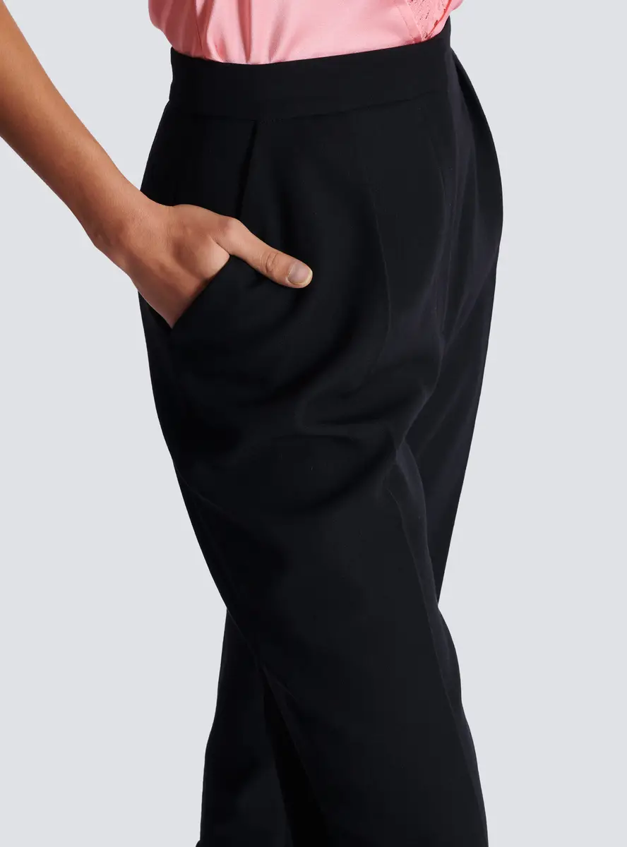 Balmain High-waisted grain de poudre trousers | Thumbnail 5 Balmain High-waisted grain de poudre trousers | Thumbnail 5