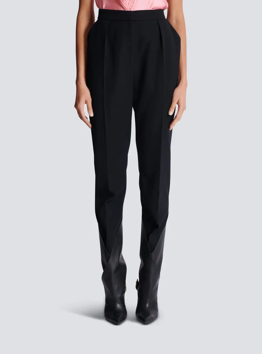 Balmain High-waisted grain de poudre trousers | Thumbnail 7 Balmain High-waisted grain de poudre trousers | Thumbnail 7