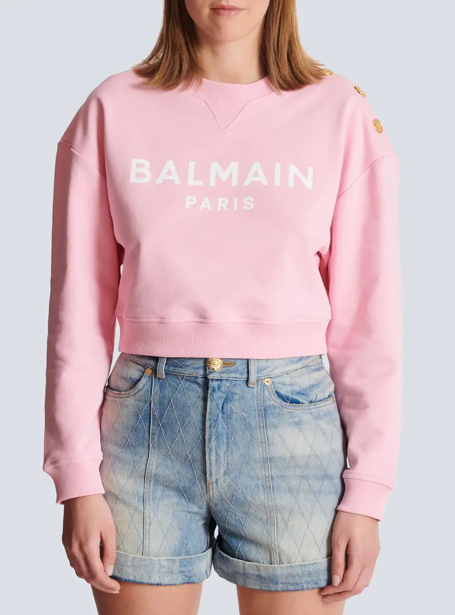 Balmain Printed Paris sweatshirt | Thumbnail 7 Balmain Printed Paris sweatshirt | Thumbnail 7