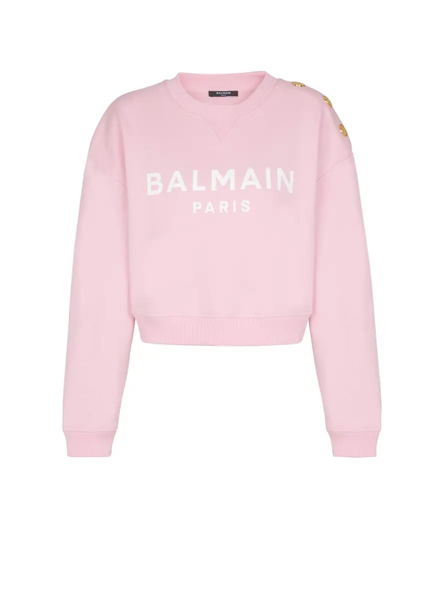 Balmain Printed Paris sweatshirt
