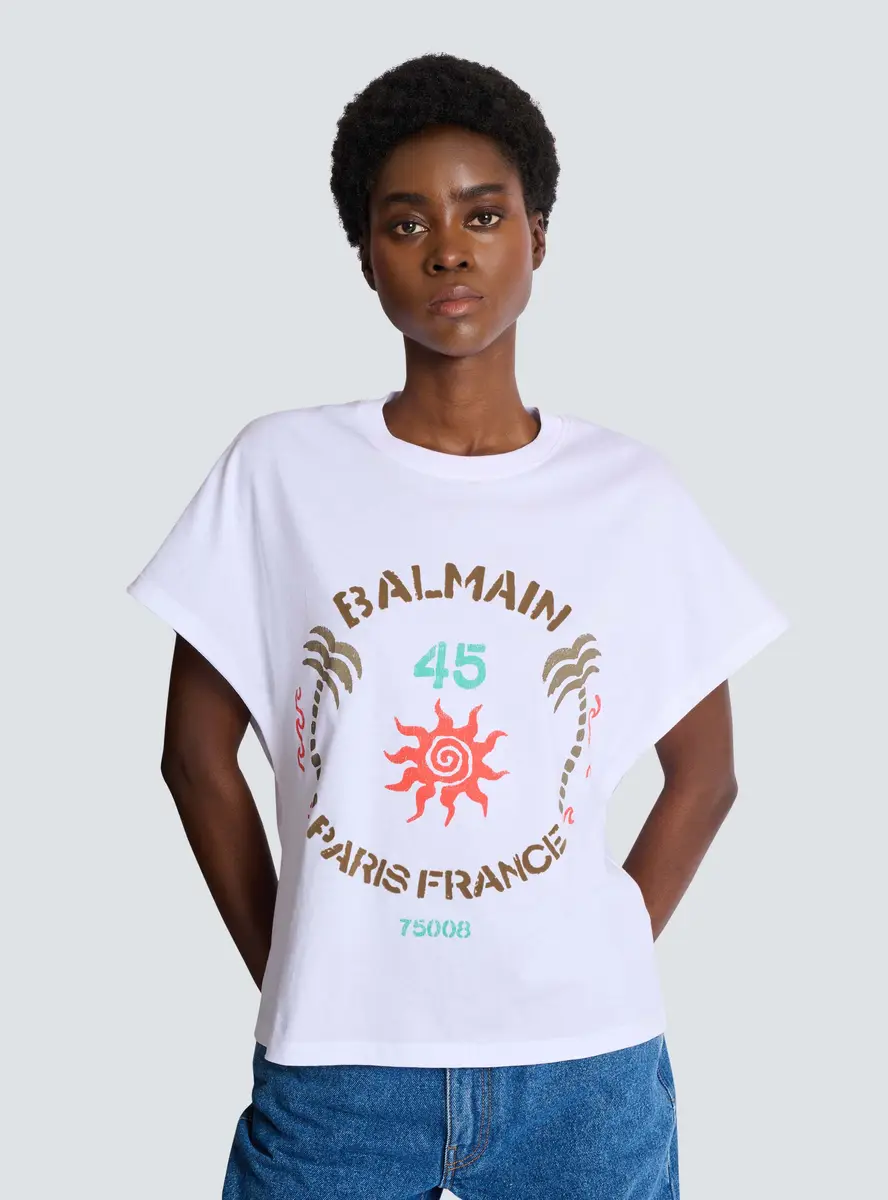 Balmain T-shirt with Club print | Thumbnail 5 Balmain T-shirt with Club print | Thumbnail 5