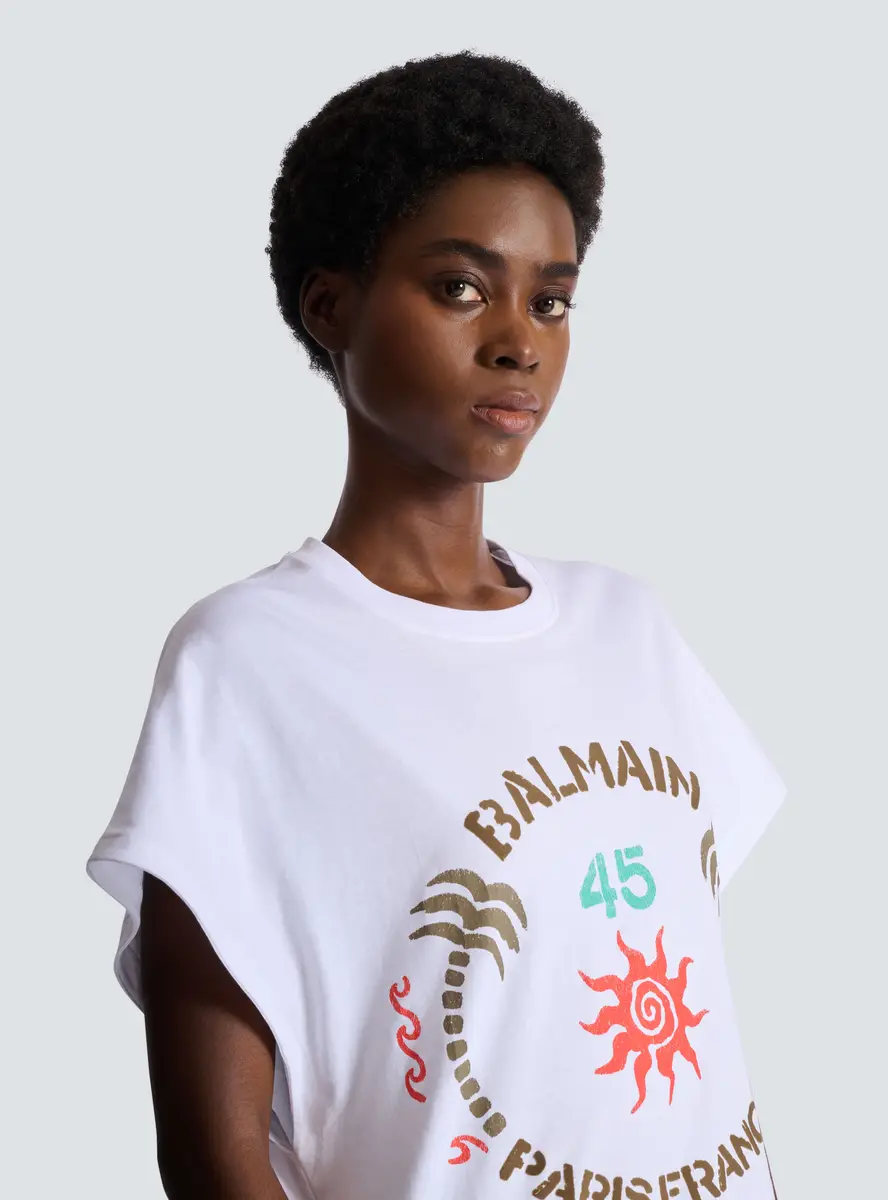 Balmain T-shirt with Club print | Thumbnail 6 Balmain T-shirt with Club print | Thumbnail 6