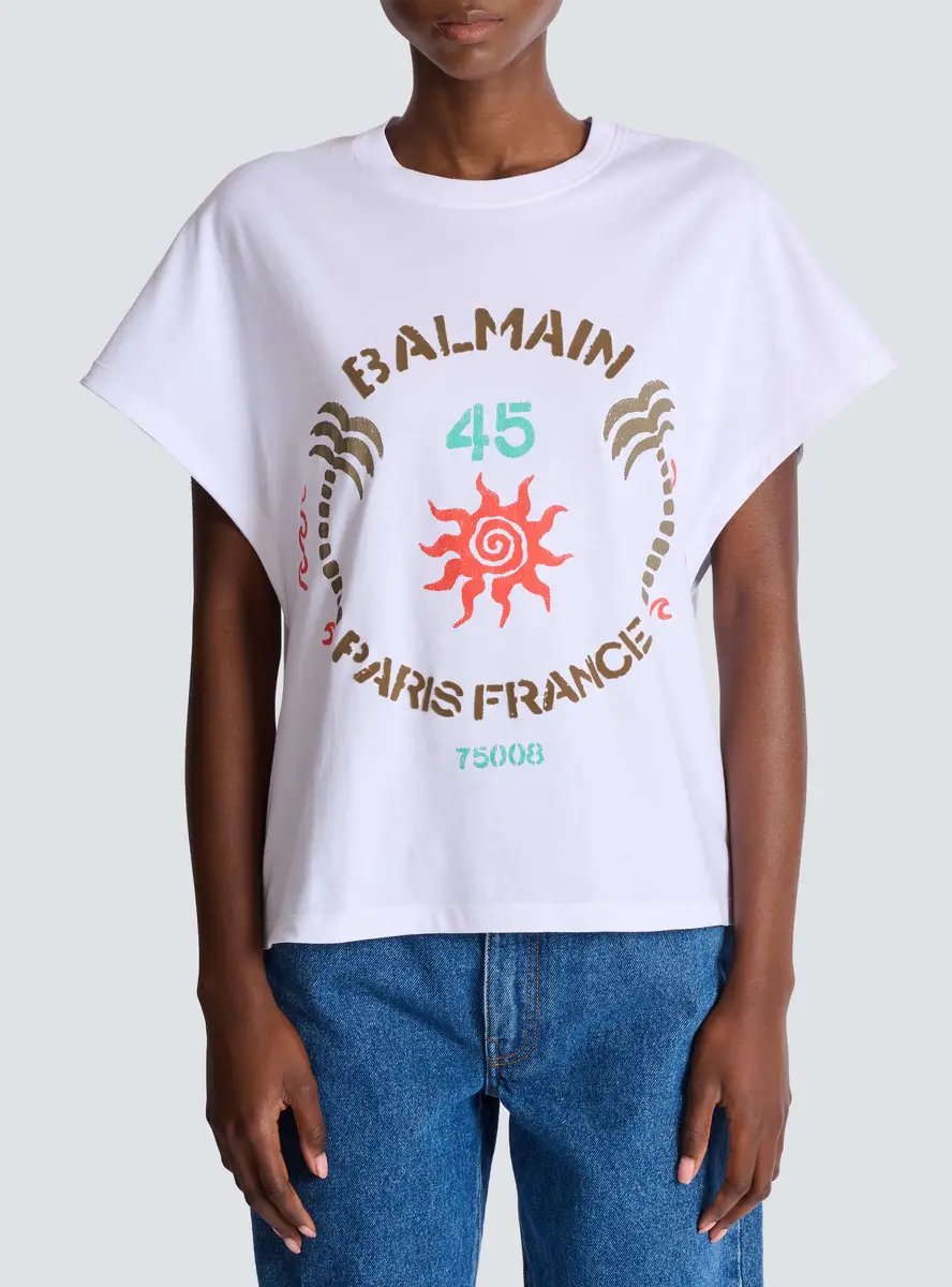 Balmain T-shirt with Club print | Thumbnail 7 Balmain T-shirt with Club print | Thumbnail 7