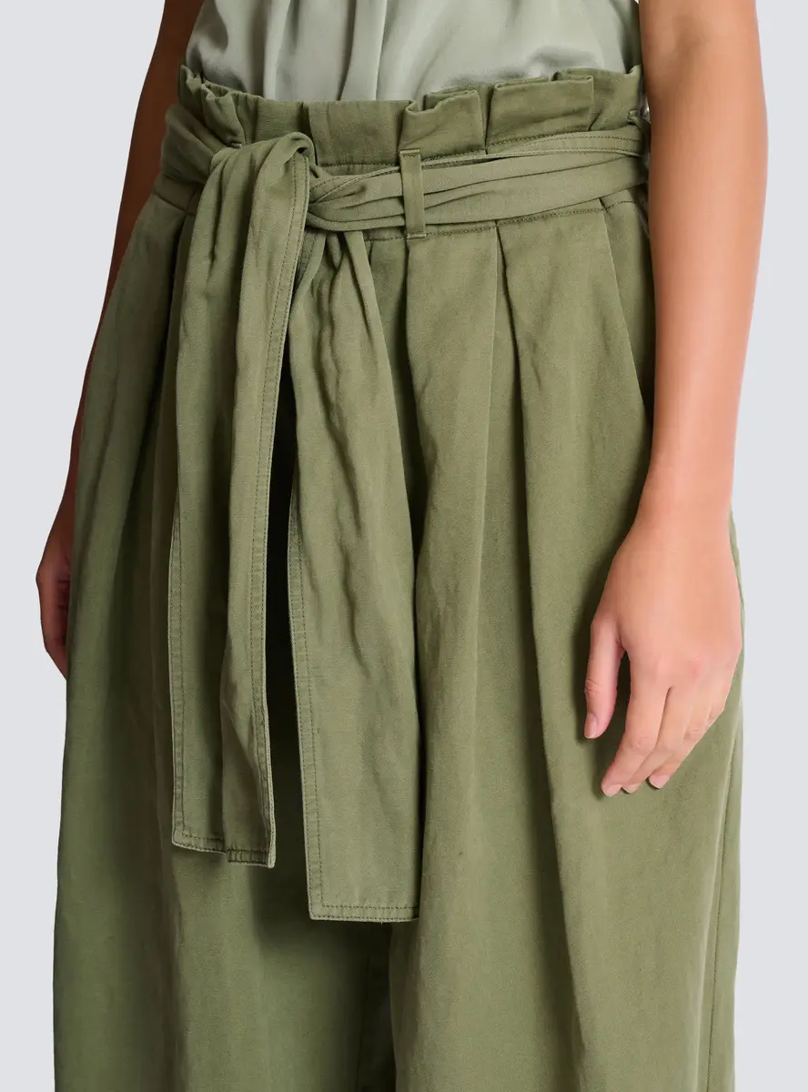 Balmain Twill high-waisted trousers | Thumbnail 5