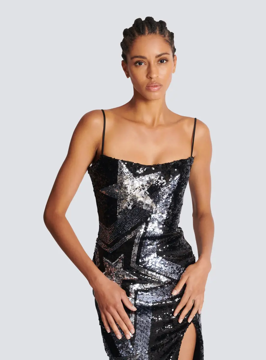 Balmain Embroidered maxi dress | Thumbnail 5 Balmain Embroidered maxi dress | Thumbnail 5