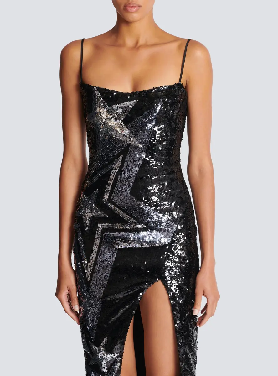 Balmain Embroidered maxi dress | Thumbnail 7 Balmain Embroidered maxi dress | Thumbnail 7
