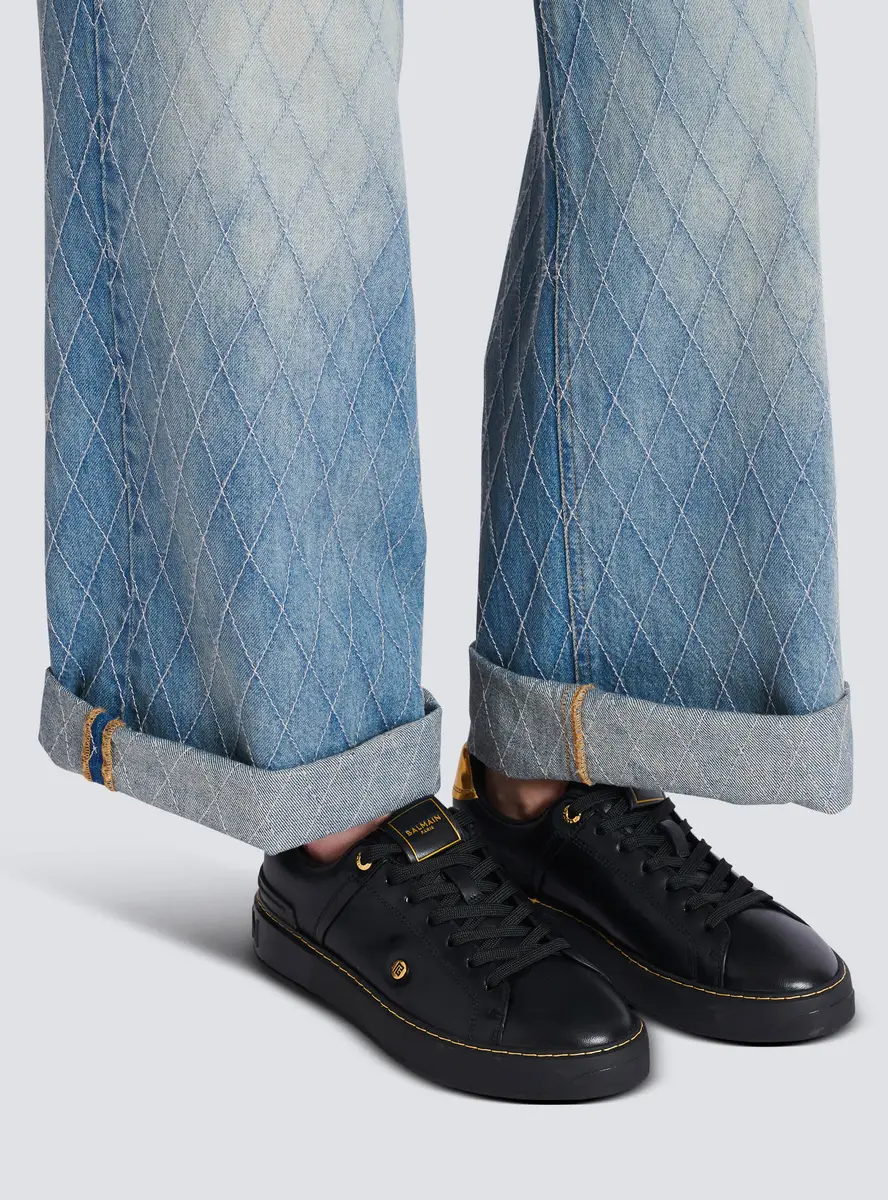 Balmain B-Court sneakers in calfskin | Thumbnail 2 Balmain B-Court sneakers in calfskin | Thumbnail 2