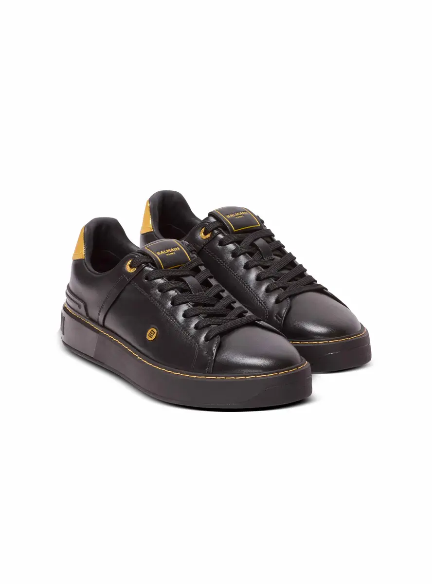 Balmain B-Court sneakers in calfskin | Thumbnail 3 Balmain B-Court sneakers in calfskin | Thumbnail 3