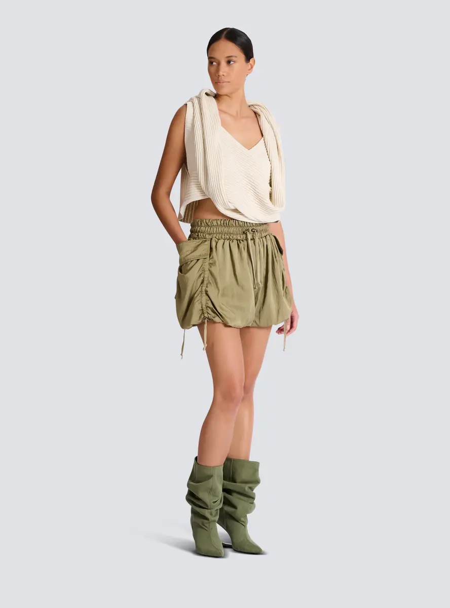Balmain Viscose twill shorts | Thumbnail 3