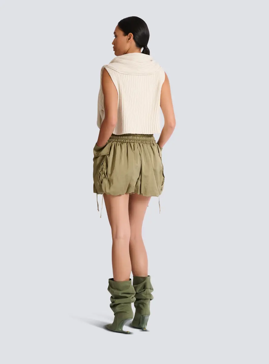 Balmain Viscose twill shorts | Thumbnail 4