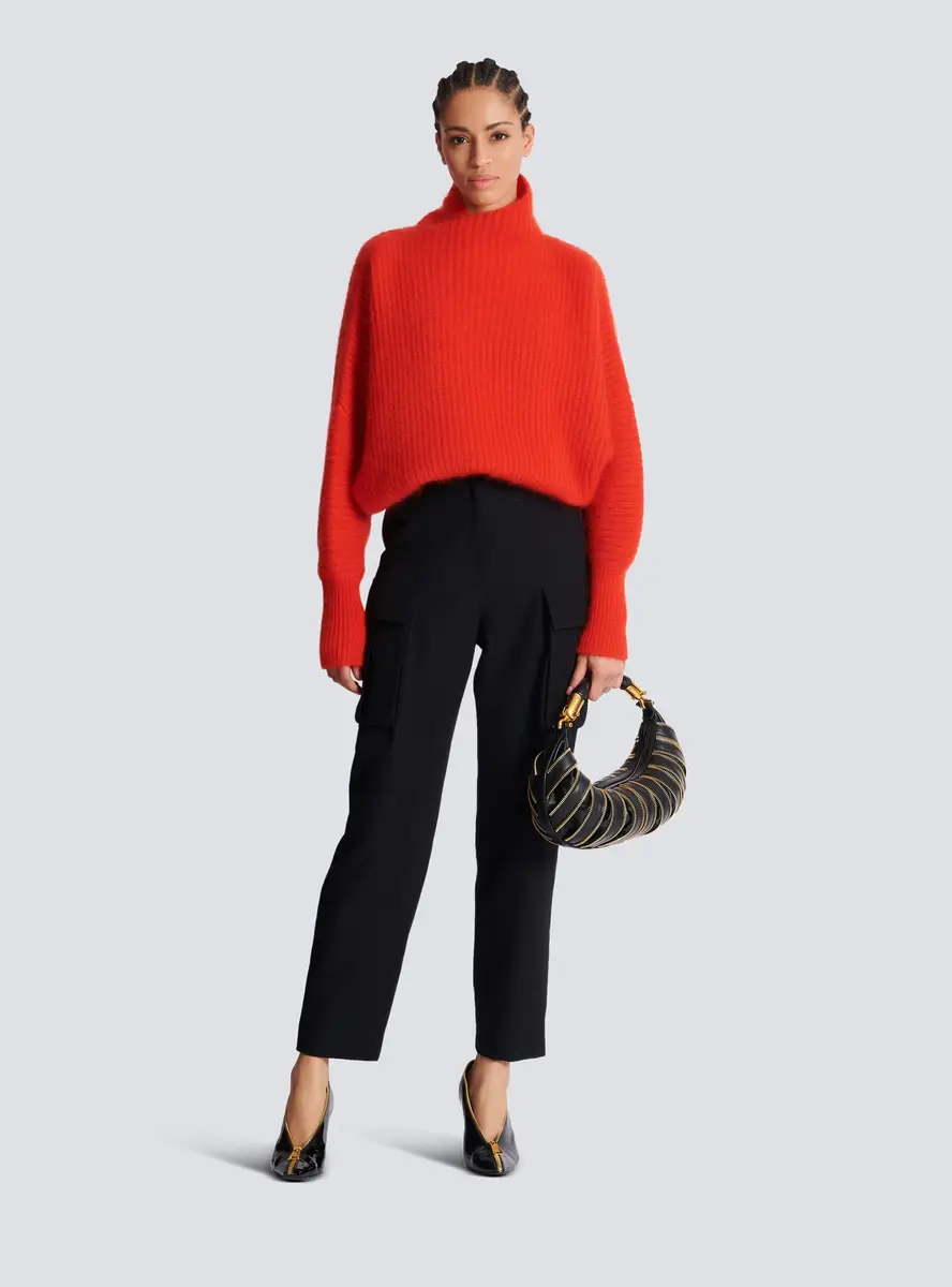 Balmain Cargo pants in grain de poudre wool | Thumbnail 2 Balmain Cargo pants in grain de poudre wool | Thumbnail 2