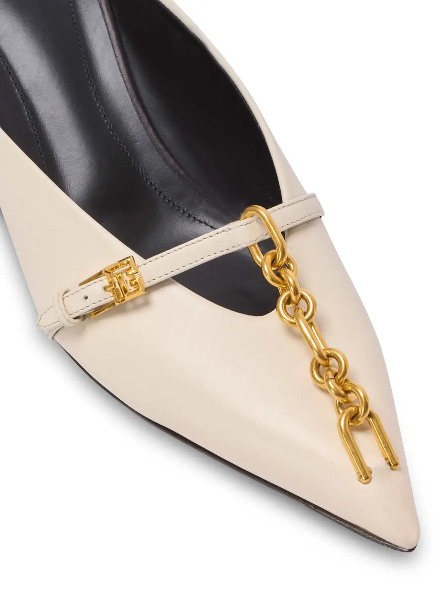 Balmain Sync leather mules with pointed toe | Thumbnail 6 Balmain Sync leather mules with pointed toe | Thumbnail 6