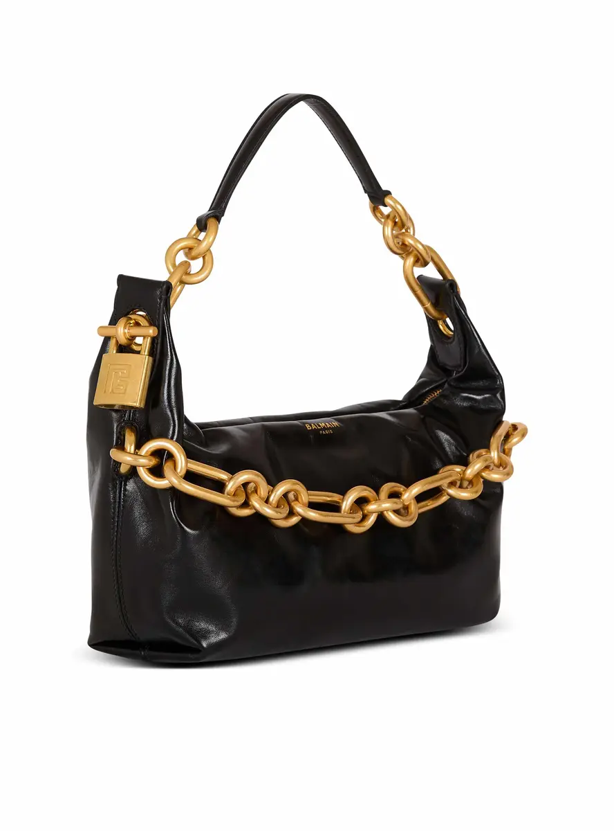 Balmain Sync Medium bag in calfskin leather | Thumbnail 3 Balmain Sync Medium bag in calfskin leather | Thumbnail 3