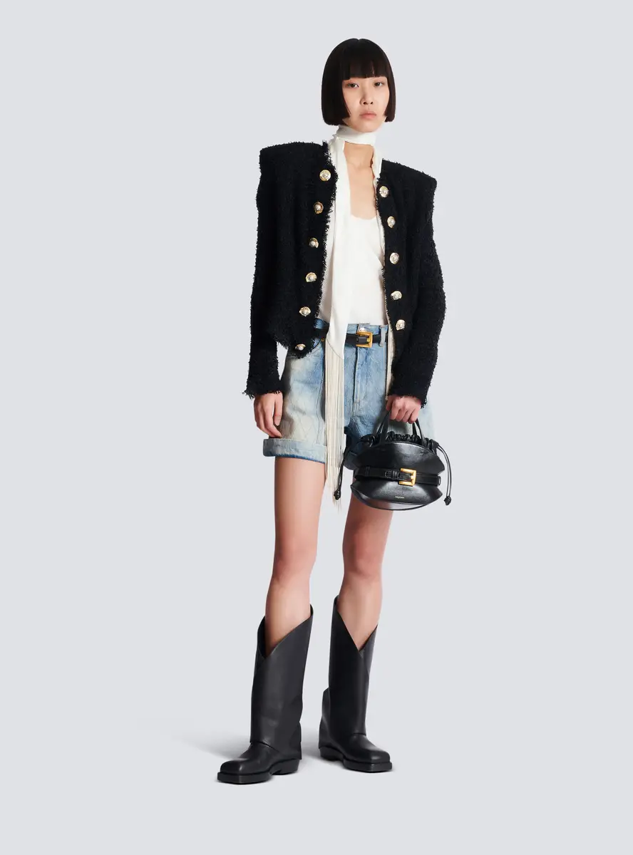 Balmain Edge-to-edge tweed jacket | Thumbnail 2 Balmain Edge-to-edge tweed jacket | Thumbnail 2