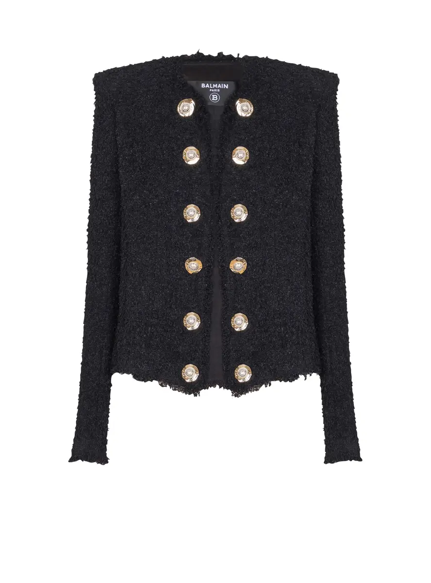 Balmain Edge-to-edge tweed jacket