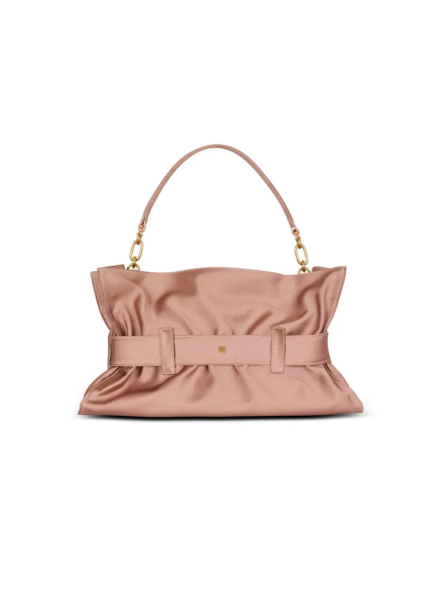 Balmain Satin Anthem Medium bag | Thumbnail 4 Balmain Satin Anthem Medium bag | Thumbnail 4